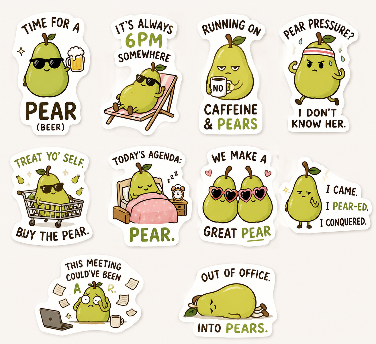 Pearland Sticker Pack